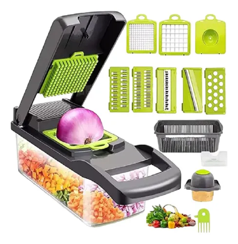 Picador De Verduras, Cortador 16 pzs